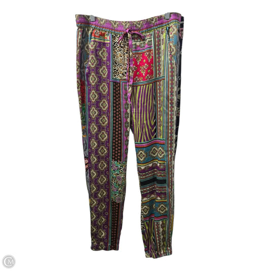 Pants Joggers By Johnny Was In Multi-colored, Size: M