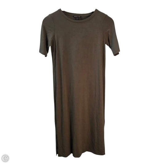 Dress Casual Midi By Eileen Fisher In Green, Size: Sp