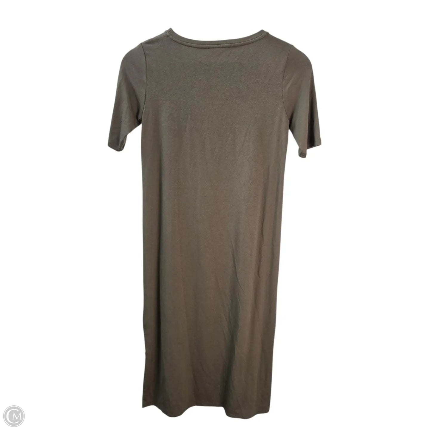 Dress Casual Midi By Eileen Fisher In Green, Size: Sp