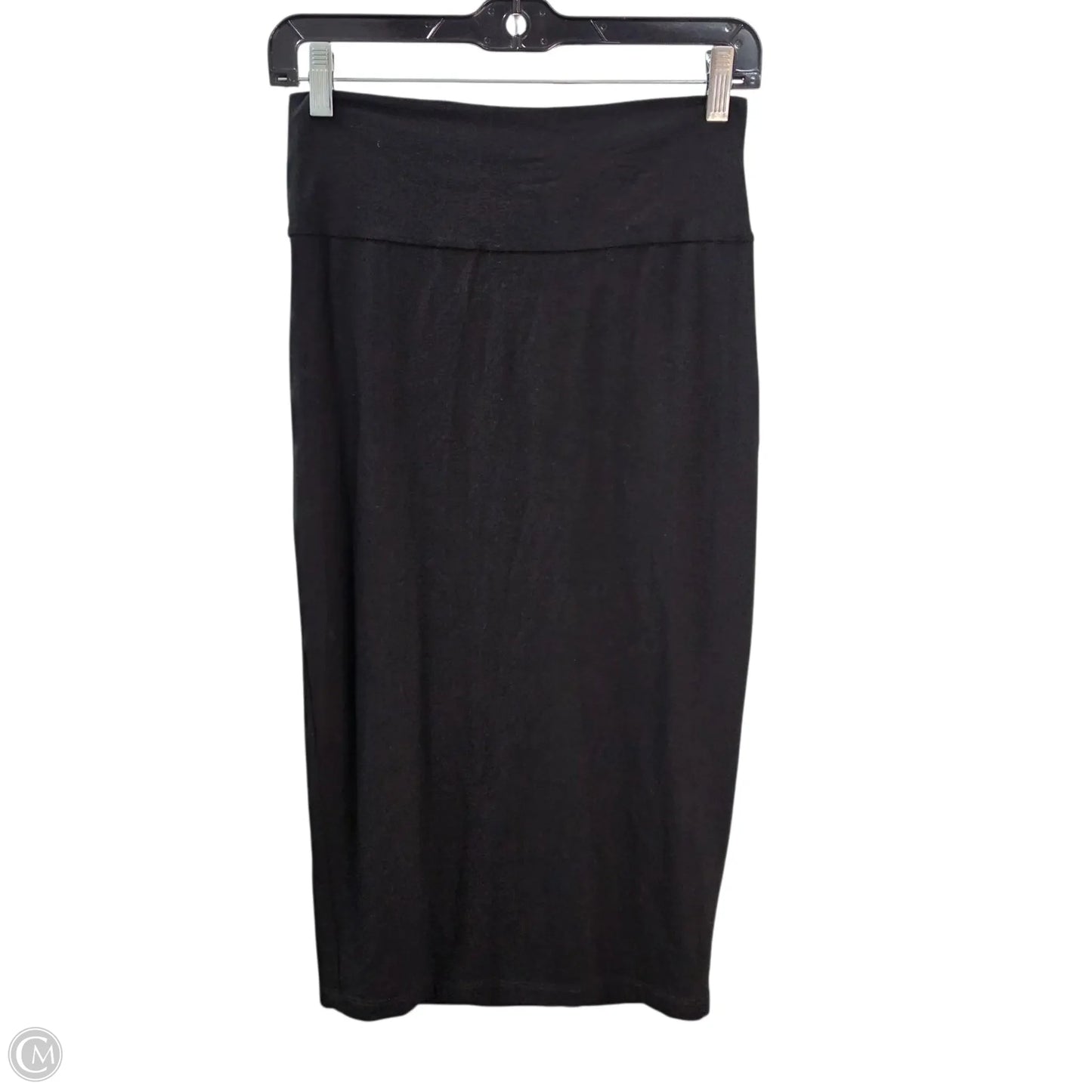 Skirt Midi By Eileen Fisher In Black, Size: Sp