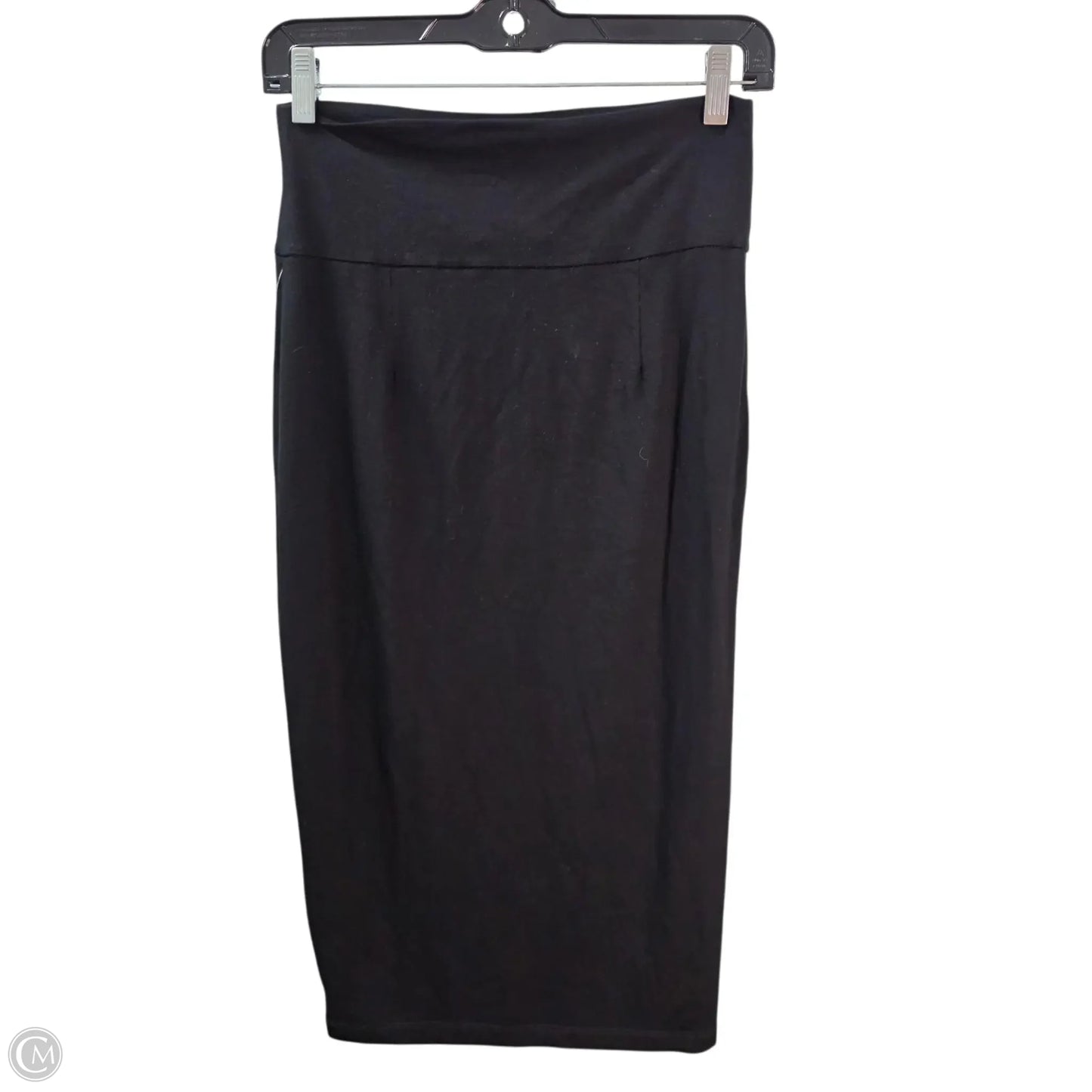 Skirt Midi By Eileen Fisher In Black, Size: Sp