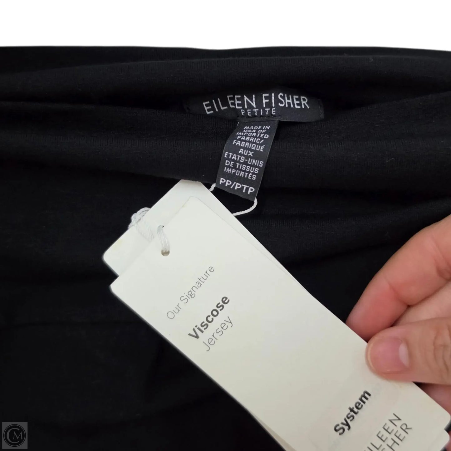 Skirt Midi By Eileen Fisher In Black, Size: Sp