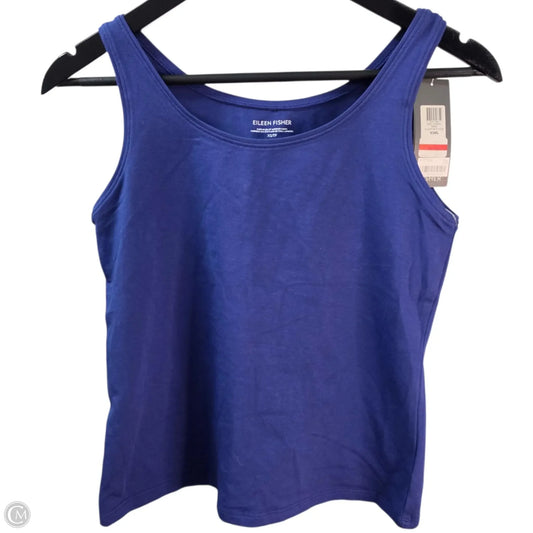 Tank Top By Eileen Fisher In Blue, Size: Xs
