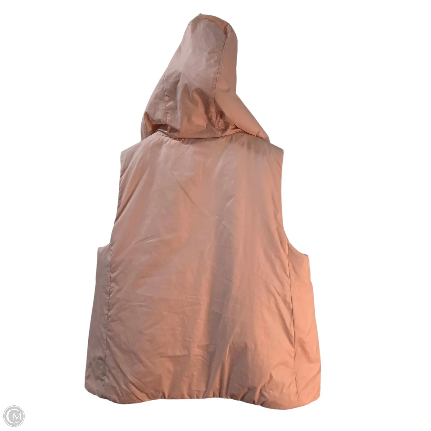 Vest Puffer & Quilted By Eileen Fisher In Pink, Size: Sp