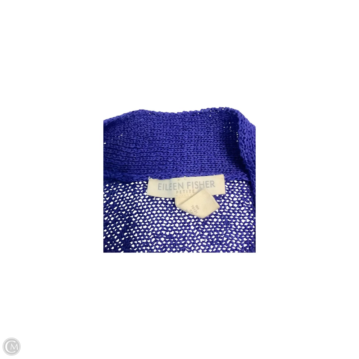 Cardigan By Eileen Fisher In Blue, Size: Sp