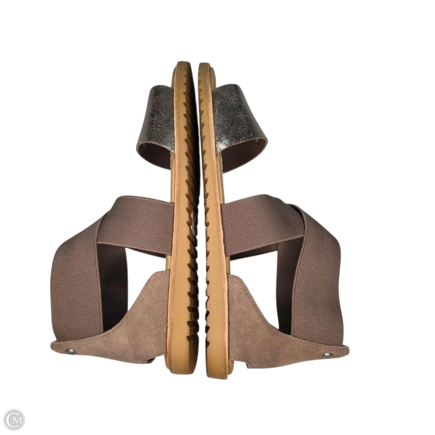 Sandals Flats By Sorel In Taupe, Size: 6