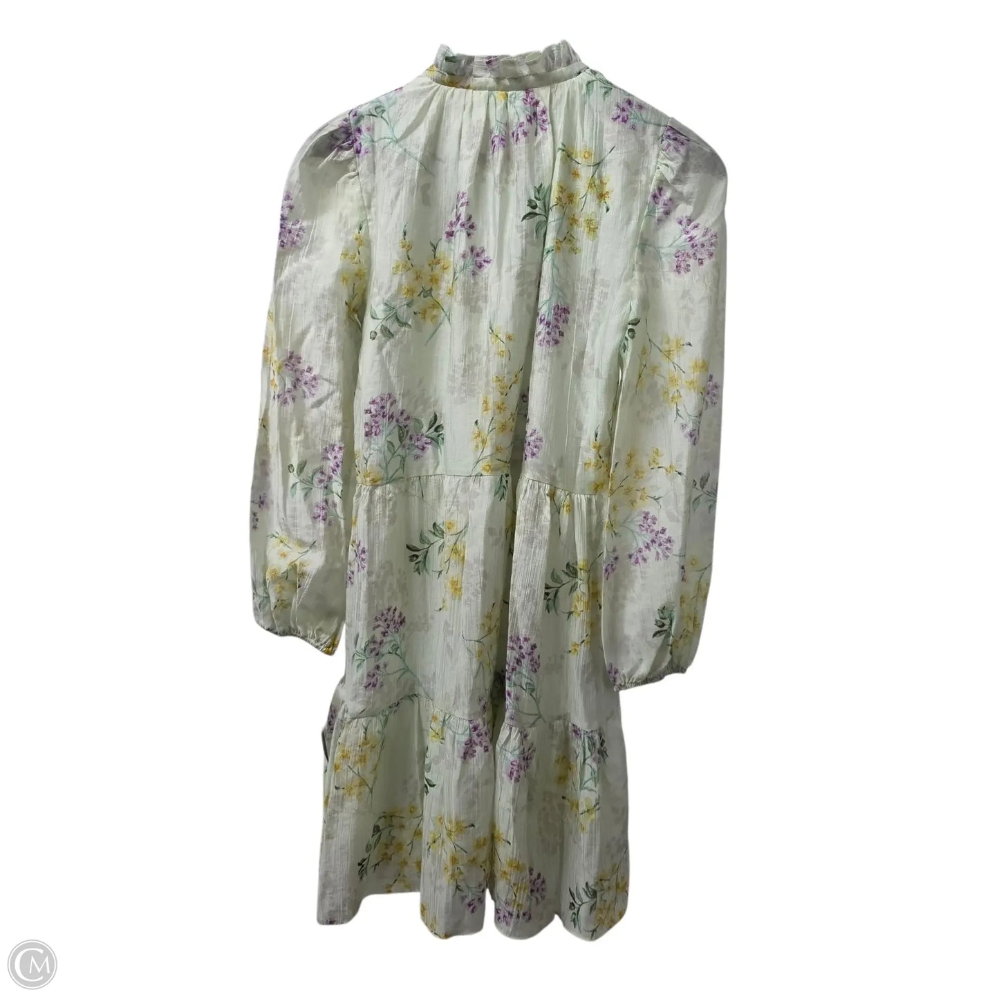 Dress Casual Midi By Taylor In Floral Print, Size: S