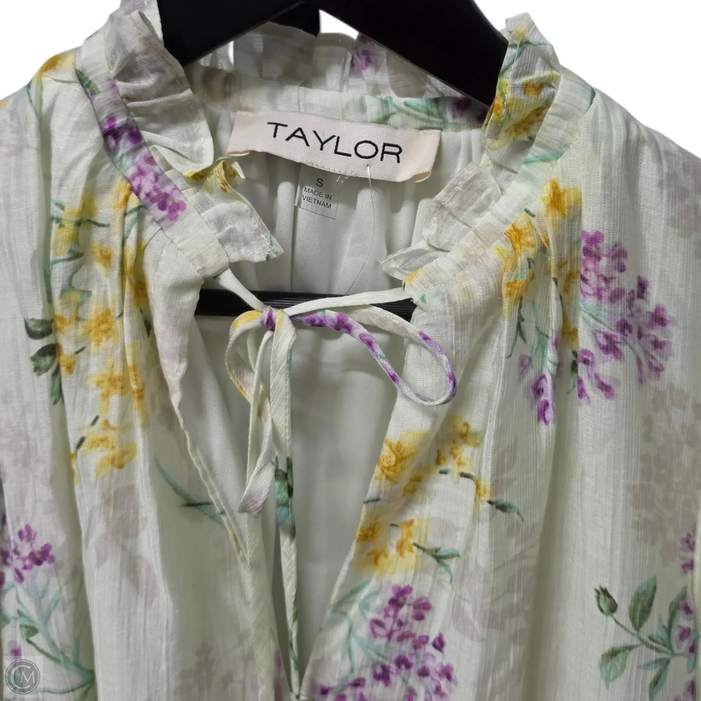 Dress Casual Midi By Taylor In Floral Print, Size: S