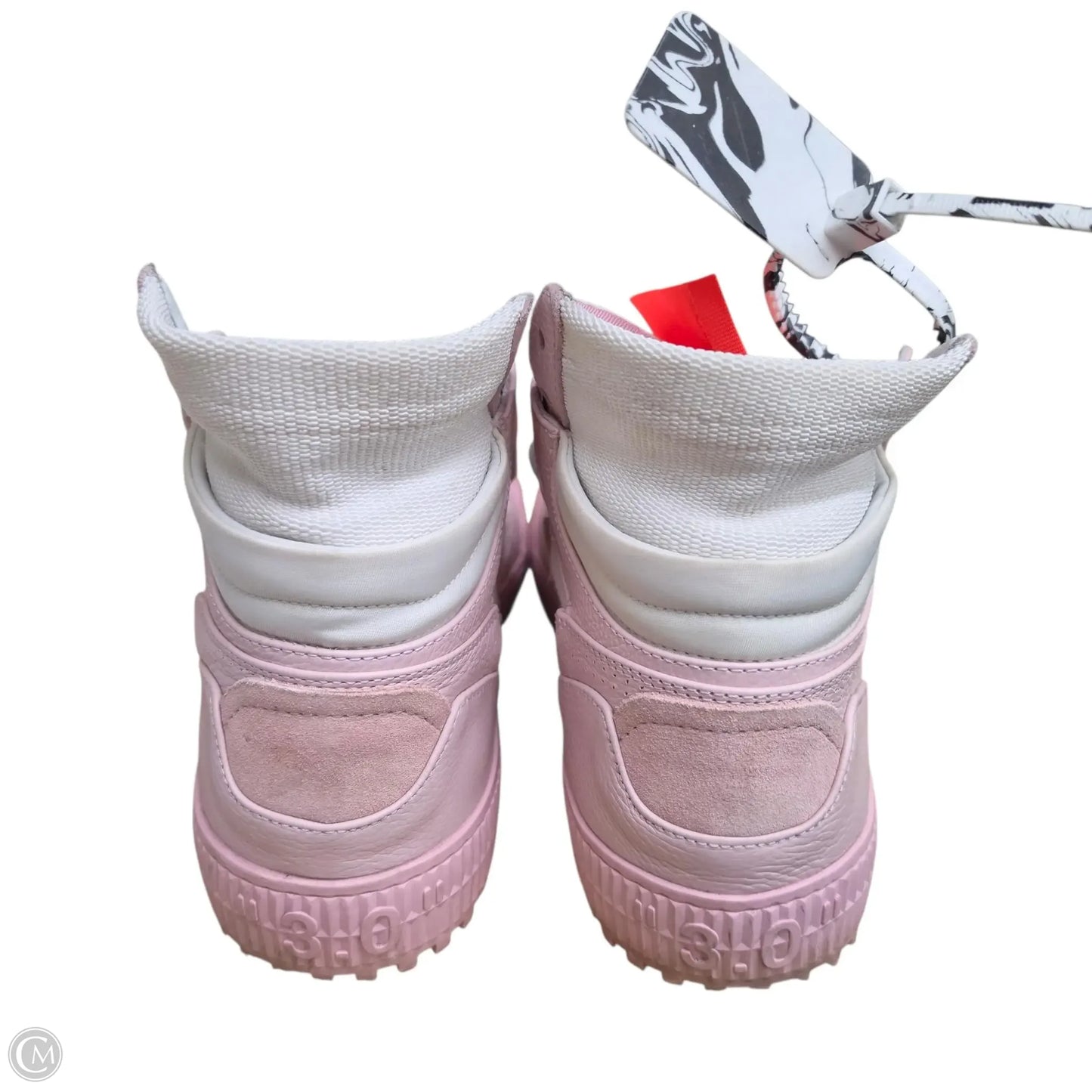 Shoes Luxury Designer By Off-white In Pink & White, Size: 11