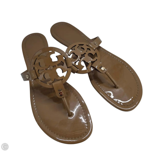 Sandals Designer By Tory Burch In Tan, Size: 11