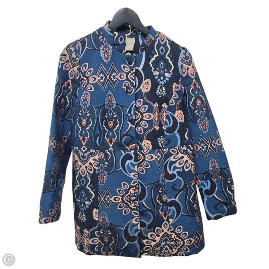 Blazer By Chicos In Multi-colored, Size: 6