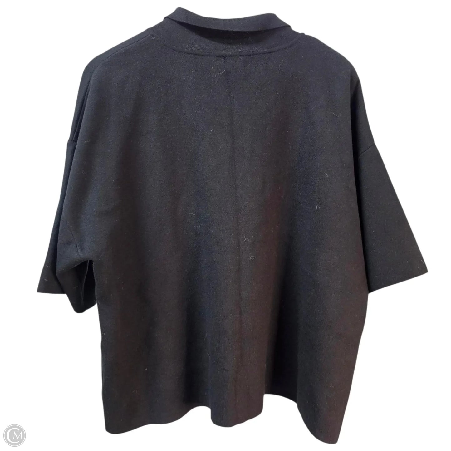 Sweater By Maeve In Black & Cream, Size: Xl