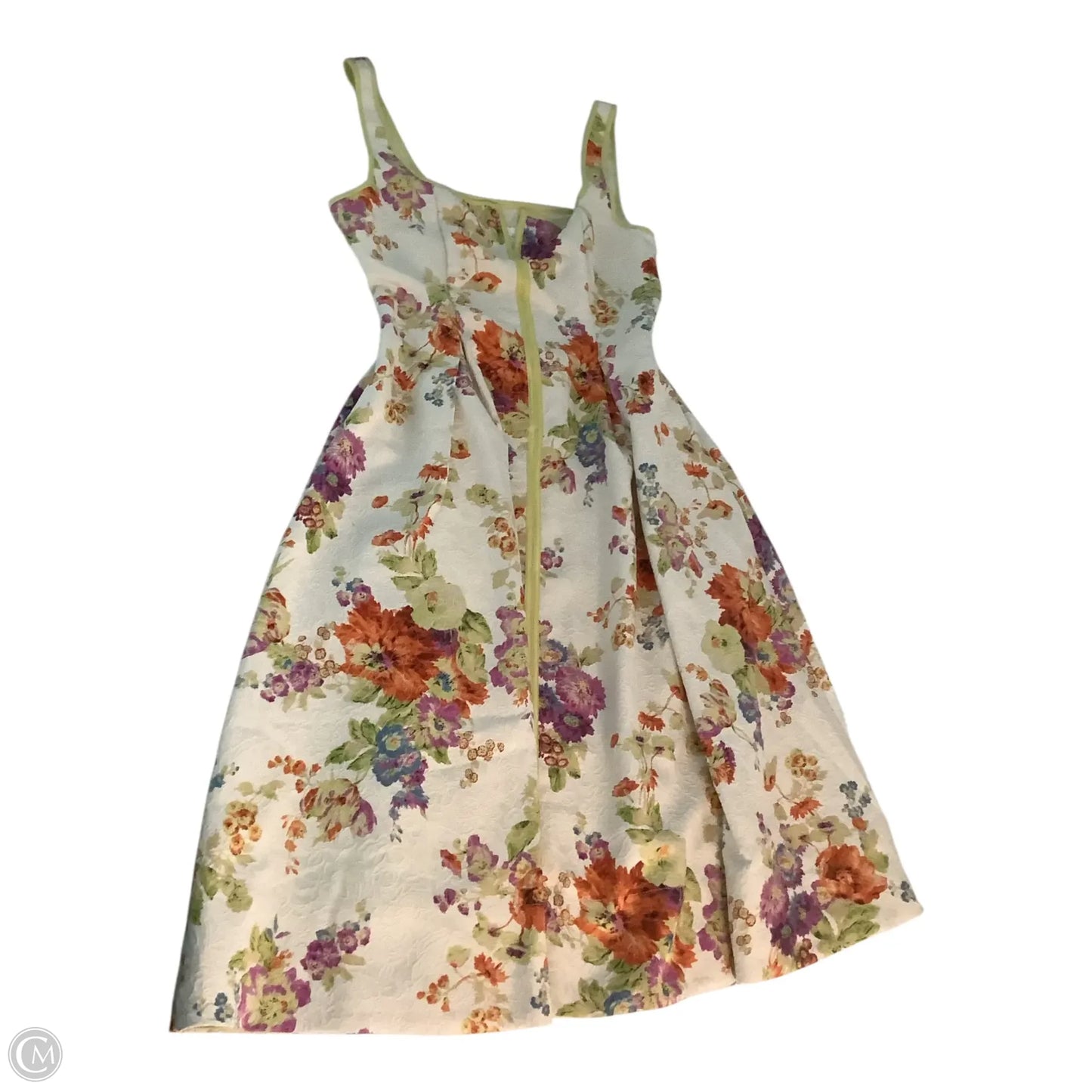 Dress Casual Midi By Maeve In Floral Print, Size: M