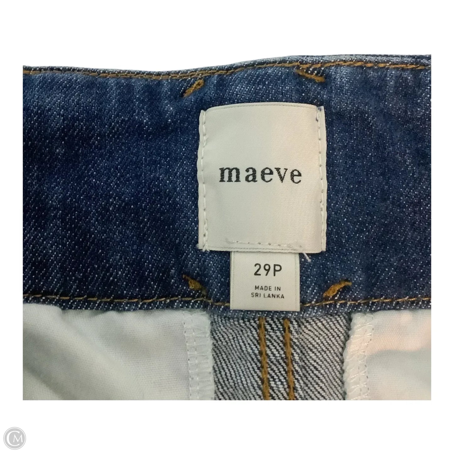 Jeans Wide Leg By Maeve In Floral Print, Size: 6p