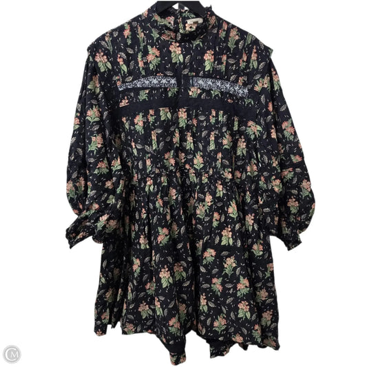 Dress Casual Midi By Pilcro In Floral Print, Size: M