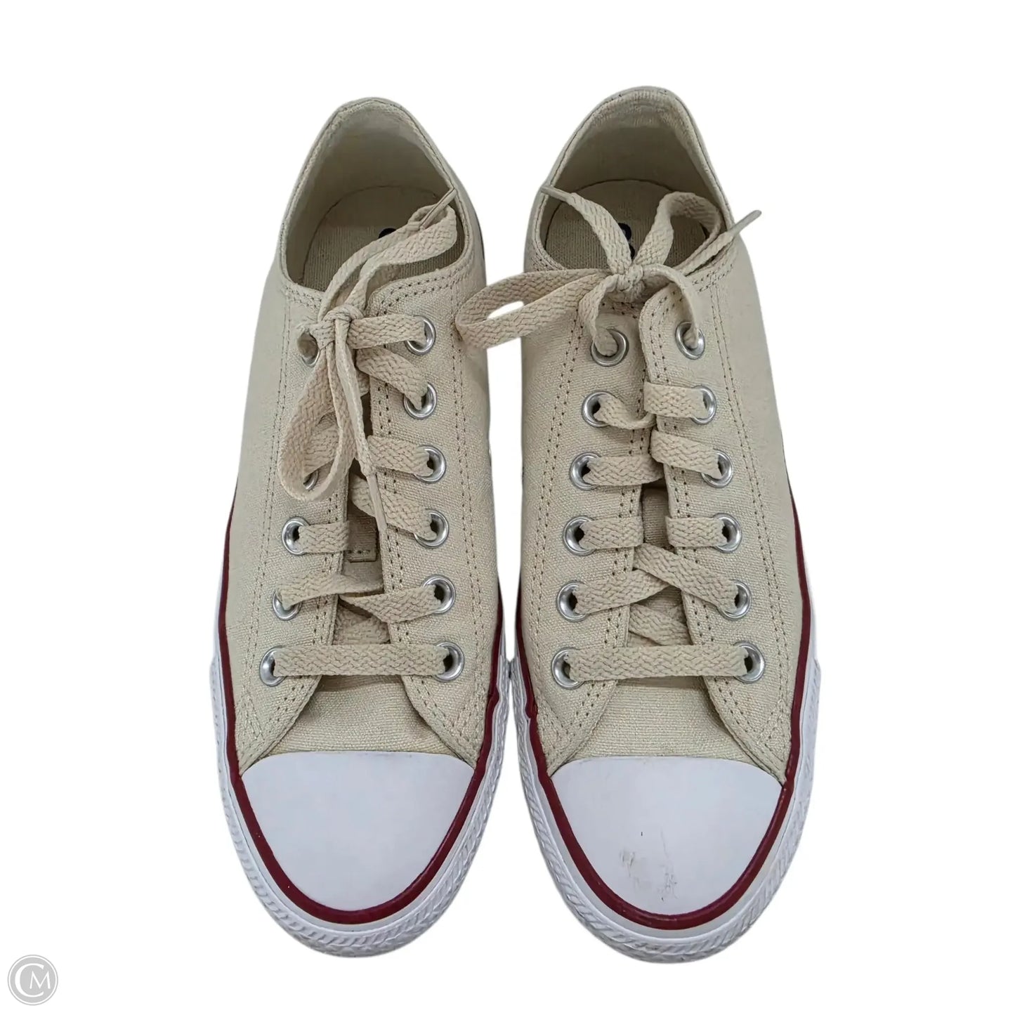 Shoes Sneakers By Converse In Cream, Size: 7.5
