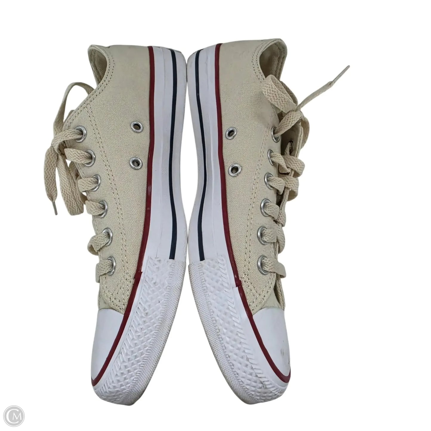 Shoes Sneakers By Converse In Cream, Size: 7.5