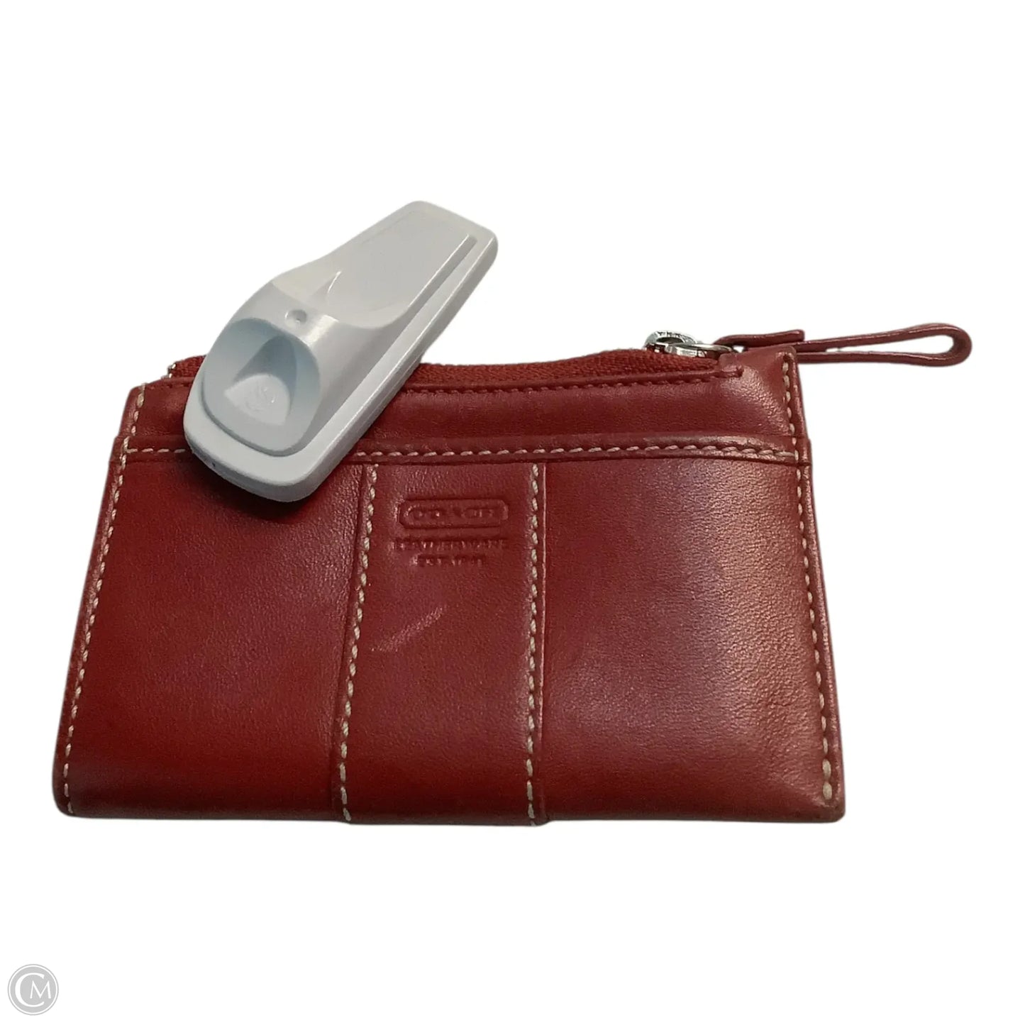 Coin Purse Designer By Coach, Size: Small