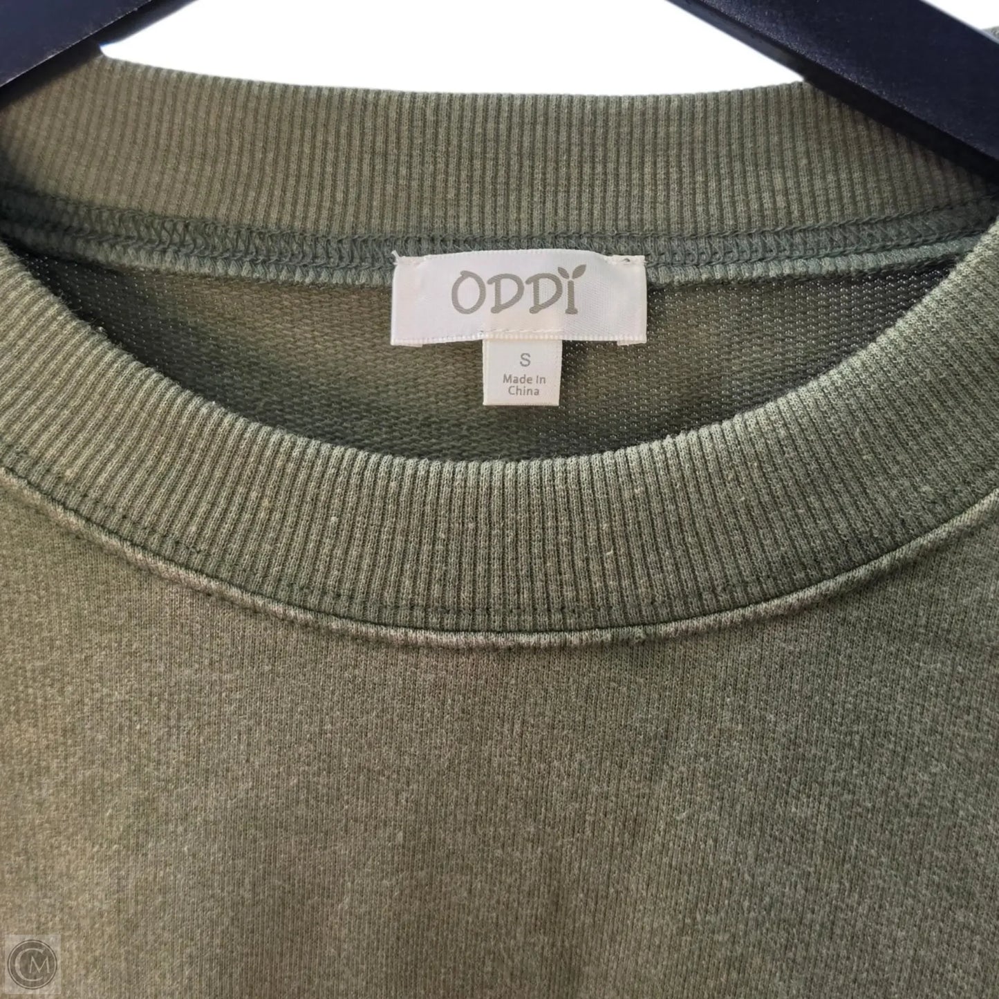 Sweatshirt Crewneck By Oddi In Blue & Red & White, Size: S