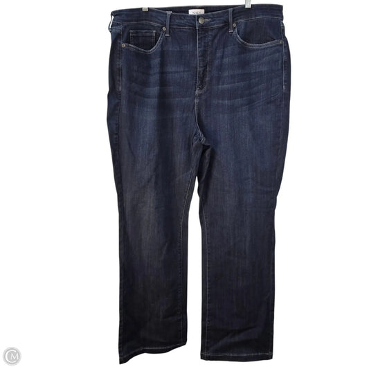 Jeans Boot Cut By Not Your Daughters Jeans In Blue, Size: 18