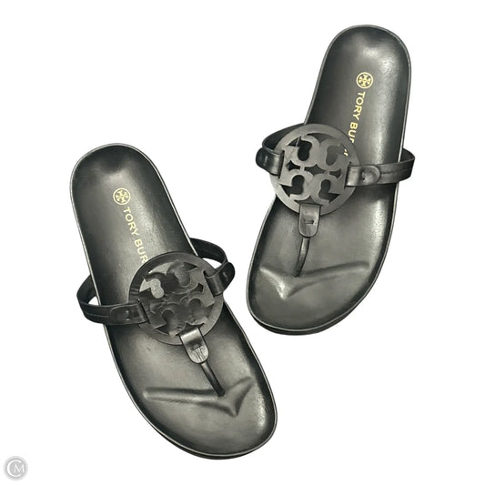 Sandals Designer By Tory Burch In Black, Size: 9