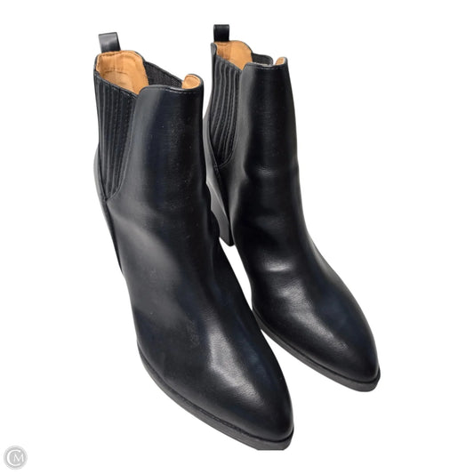 Boots Ankle Heels By Indigo Rd In Black, Size: 9.5