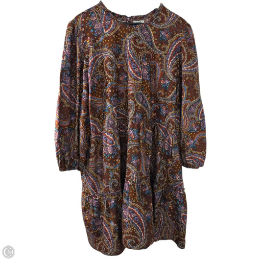 Dress Casual Midi By Ana In Paisley Print, Size: 3x