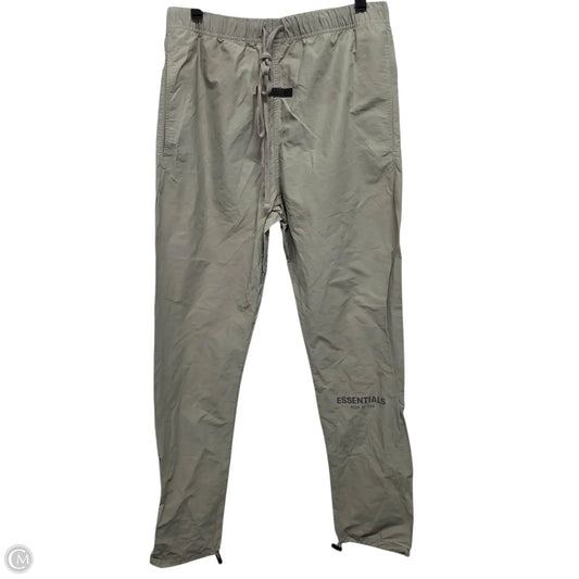 Essentials Pants In Green, Size: S