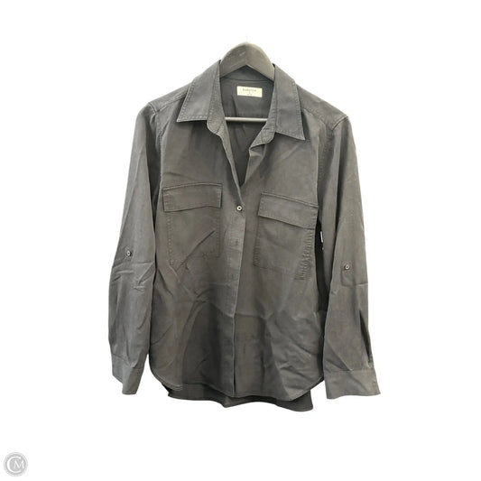 Top Long Sleeve By Babaton In Black, Size: S