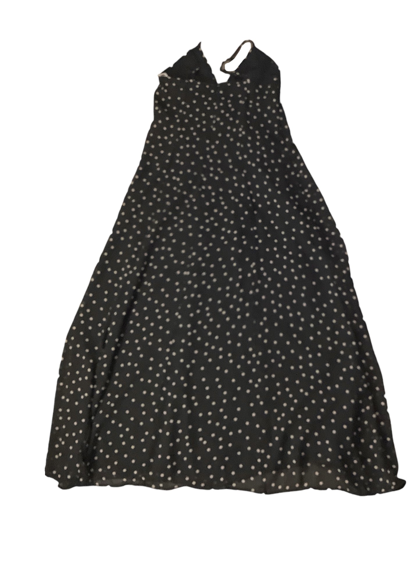 Polkadot Pattern Dress Casual Maxi Zara, Size L