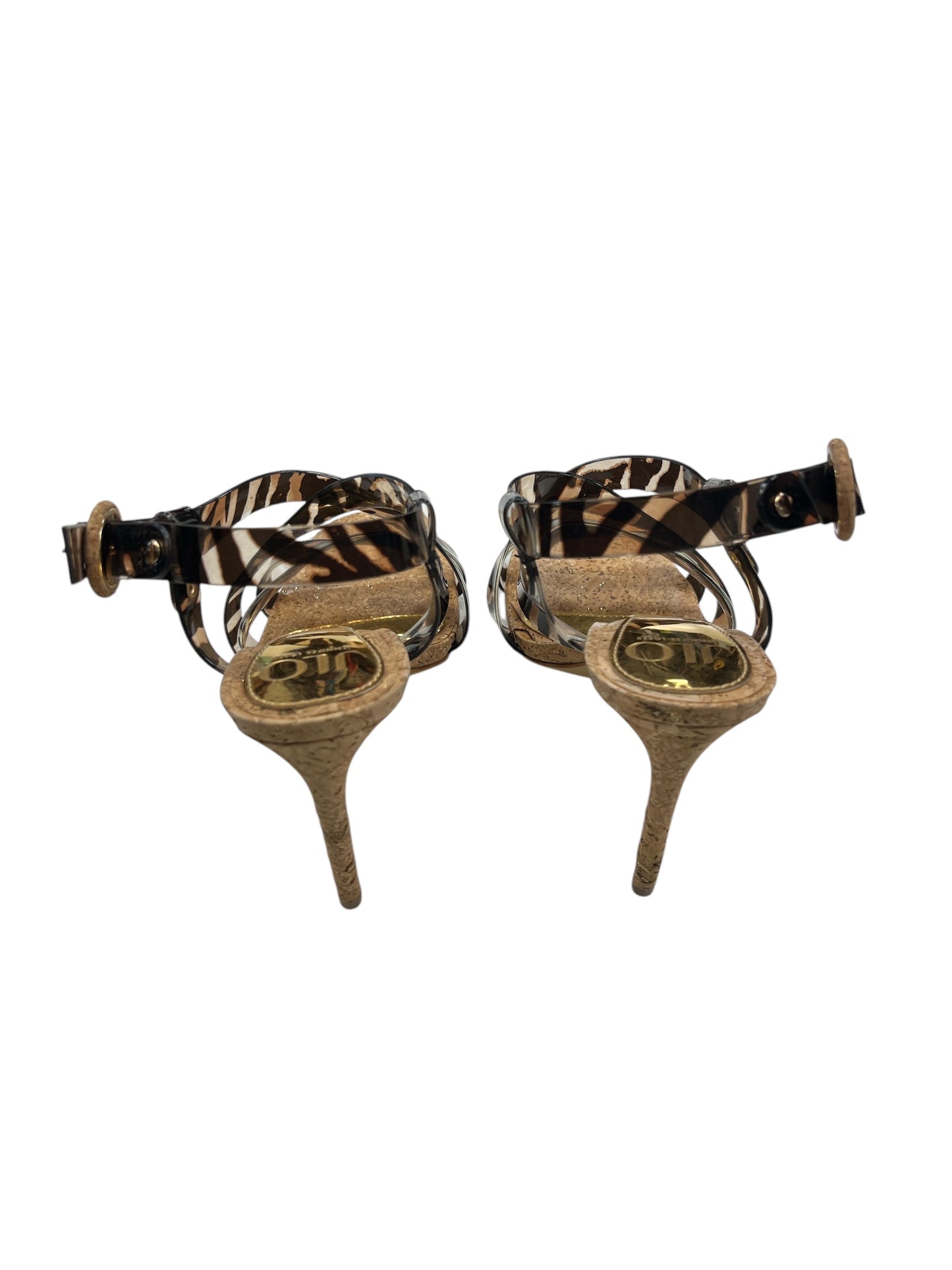 Shoes Heels Stiletto By Jennifer Lopez In Animal Print, Size: 6.5