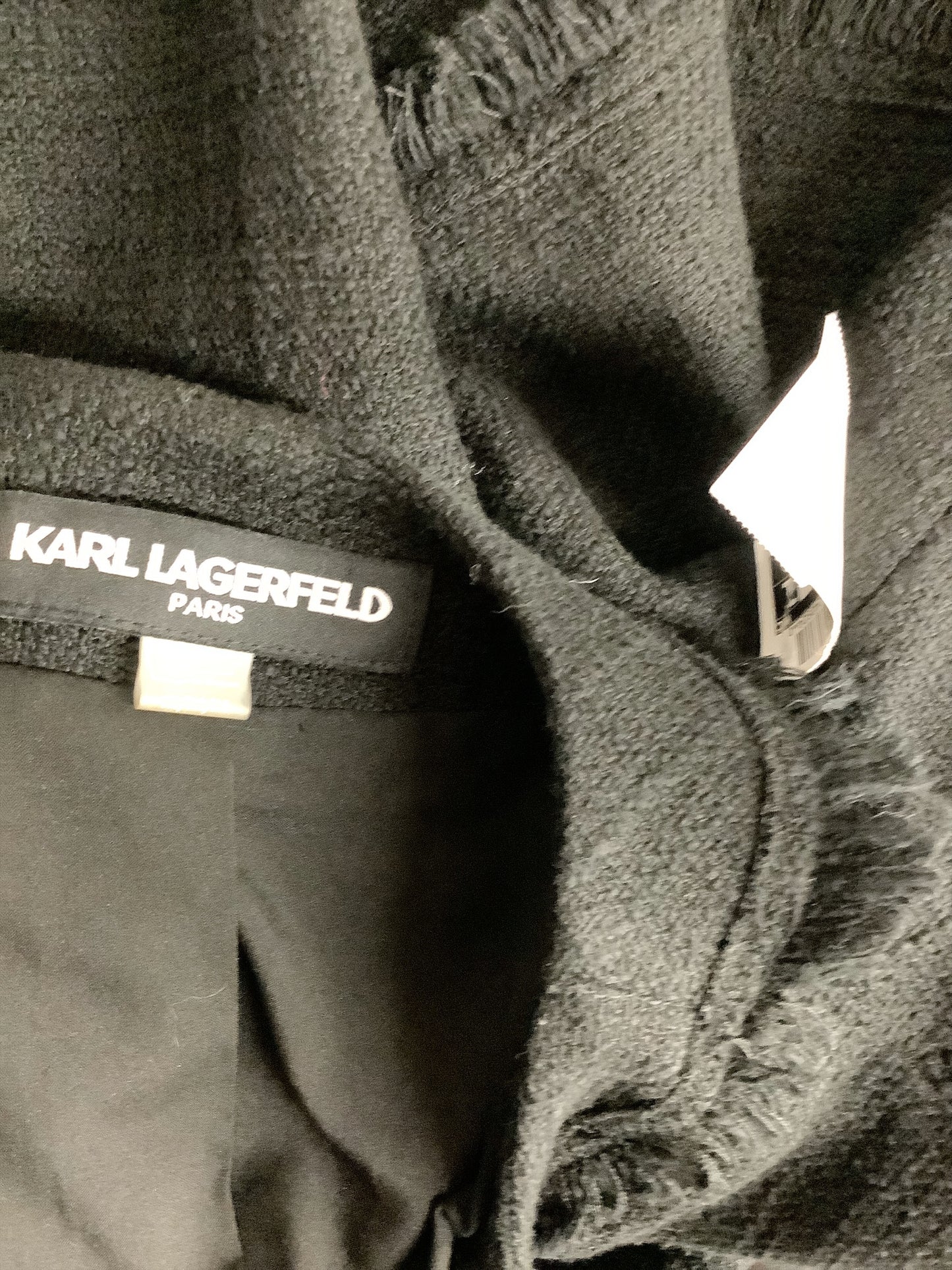 Blazer By Karl Lagerfeld In Black, Size: M