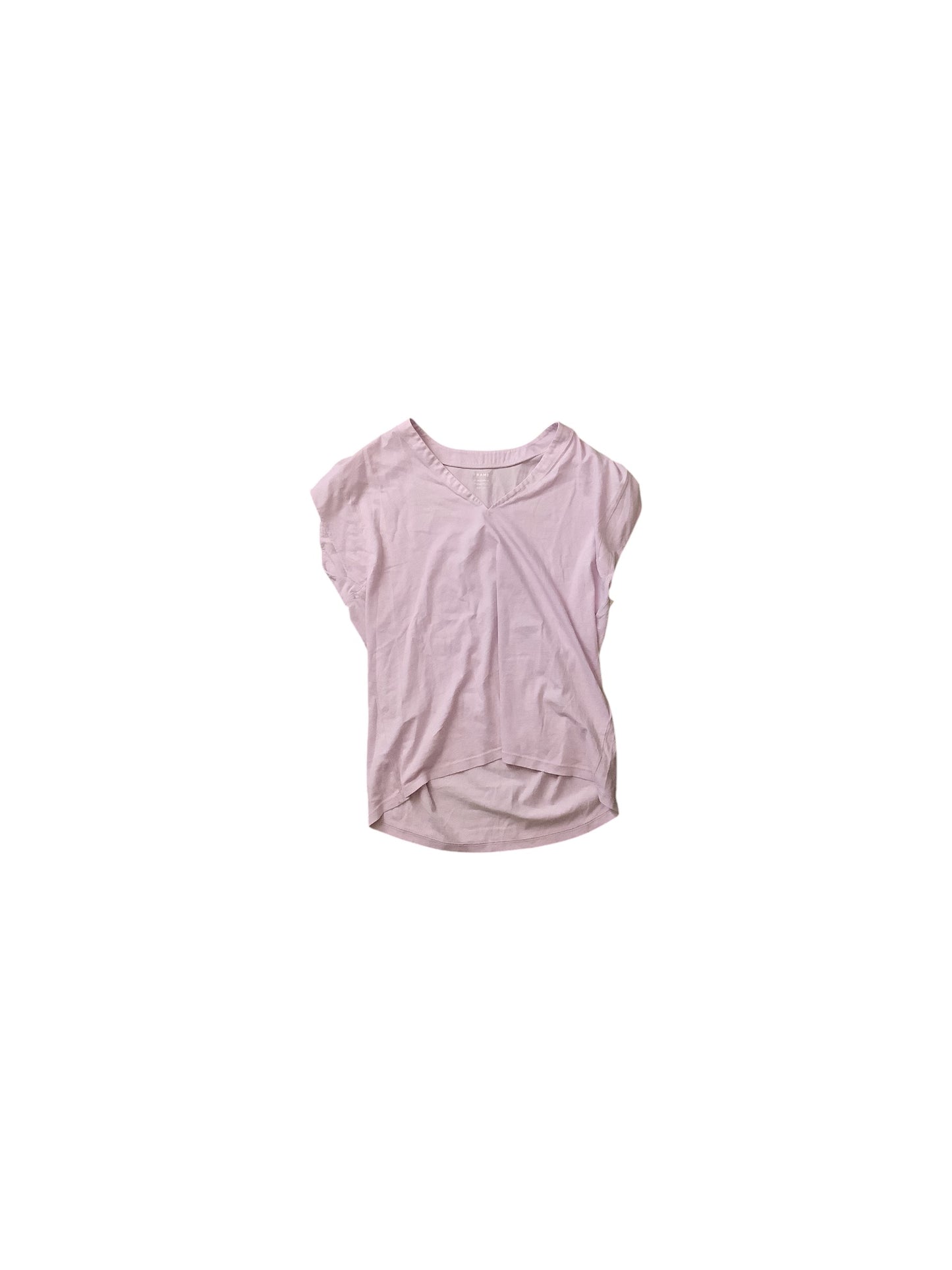 Top Short Sleeve Basic By Frame In Purple, Size: M