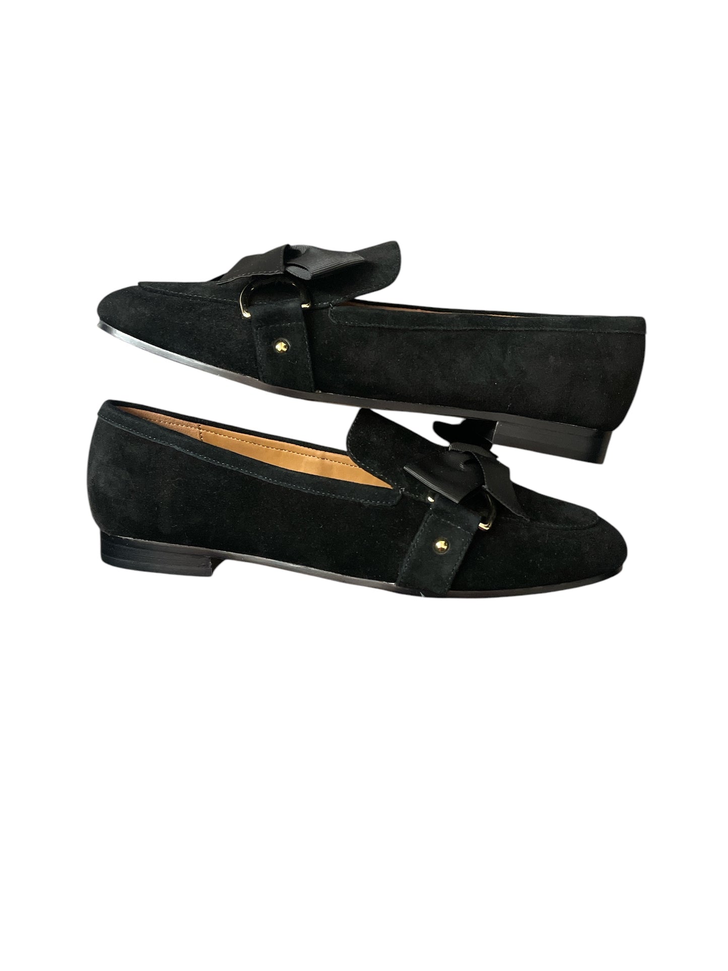 Shoes Flats By Talbots In Black, Size: 9