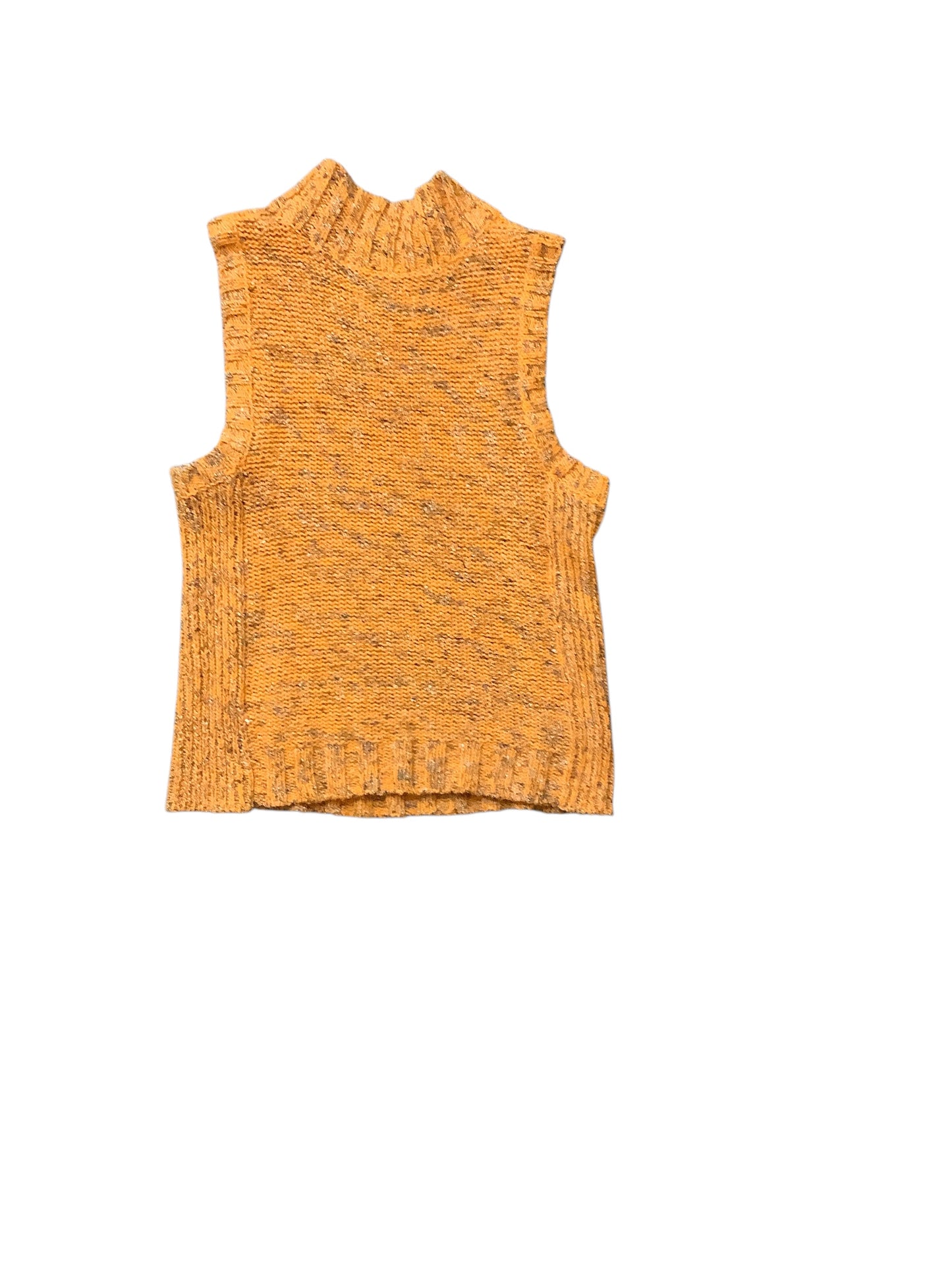 Top Sleeveless Basic By Anthropologie In Orange, Size: L