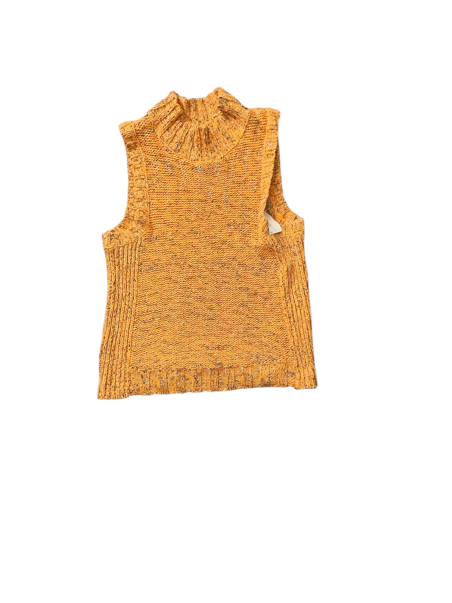 Top Sleeveless Basic By Anthropologie In Orange, Size: L