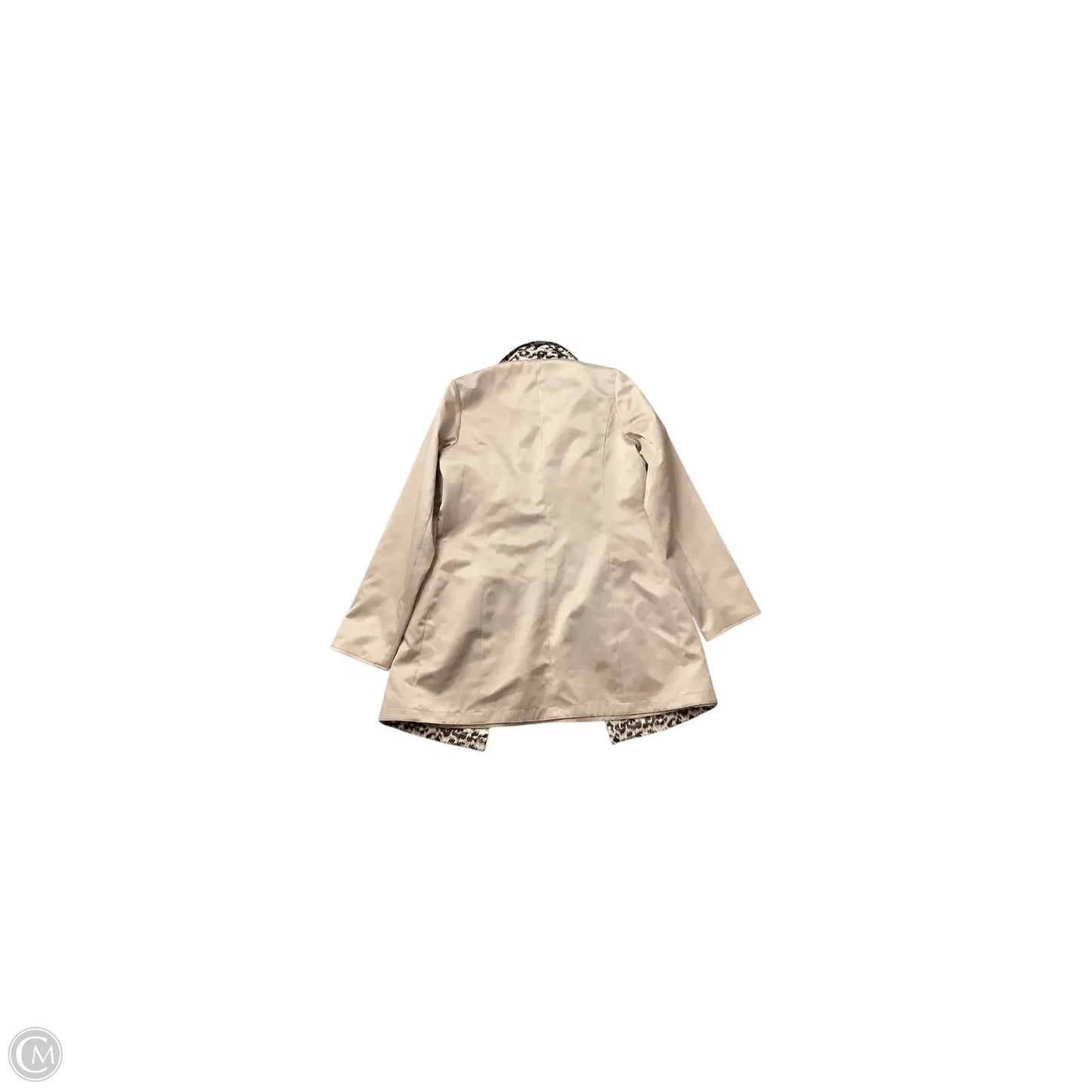 Coat Trench Coat By Dennis Basso Qvc In Tan, Size: Xxs