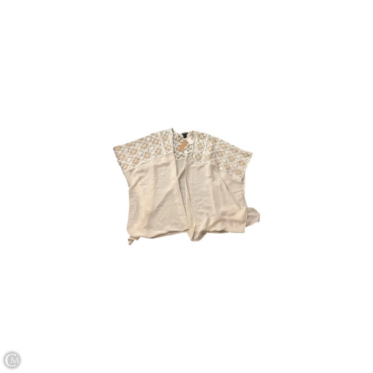 Cardigan By Steve Madden In Tan & White, Size: Osfm