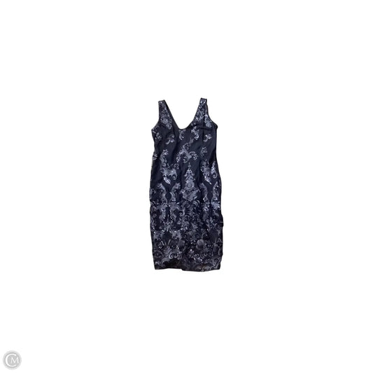 Dress Party Midi By Marina In Navy, Size: 8