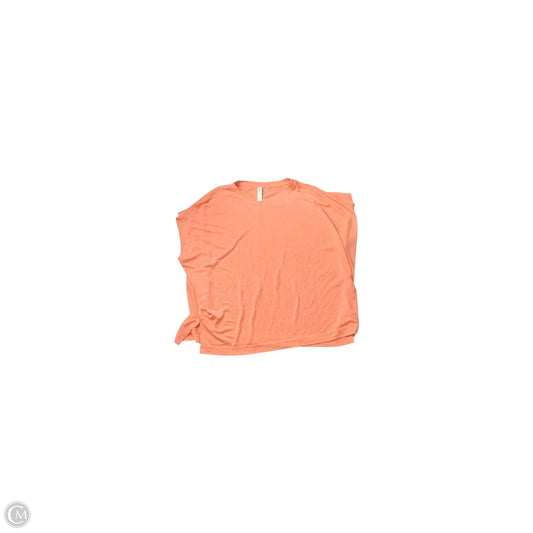 Top Short Sleeve Basic By Athleta In Peach, Size: 1x