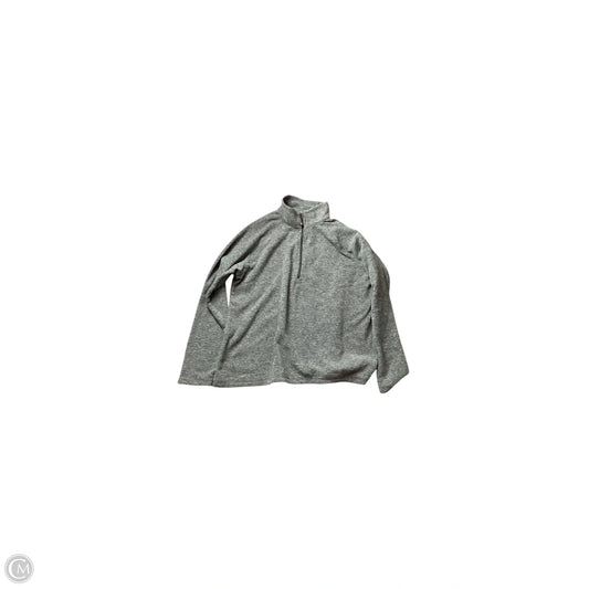 Jacket Fleece By Eddie Bauer In Grey, Size: Xl