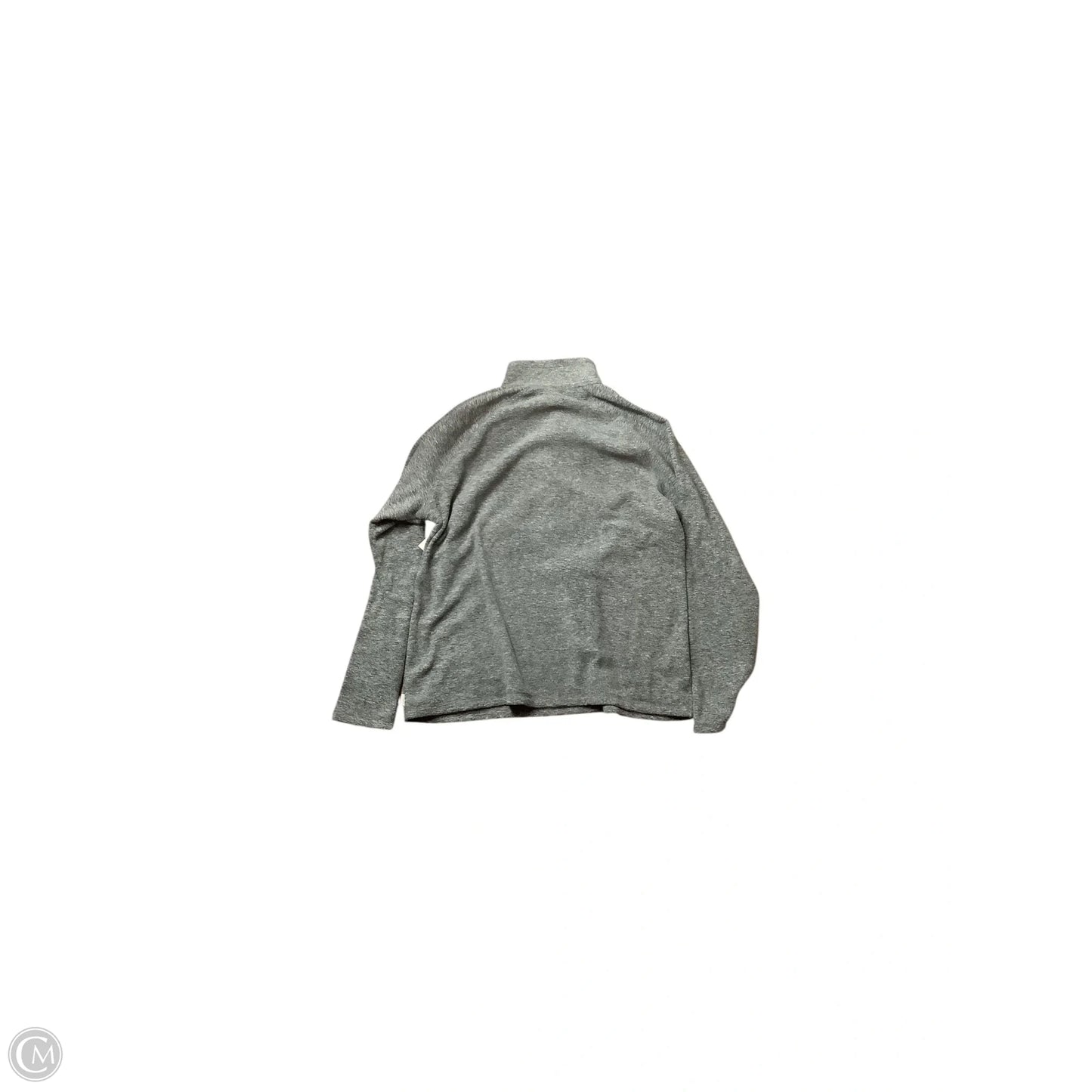 Jacket Fleece By Eddie Bauer In Grey, Size: Xl