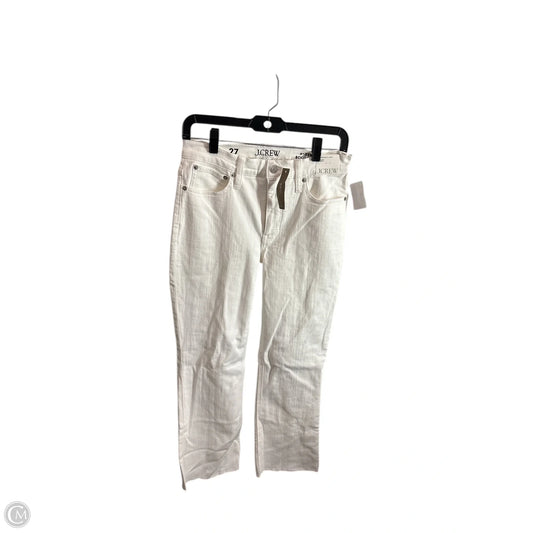 Jeans Boot Cut By J. Crew In White, Size: 4