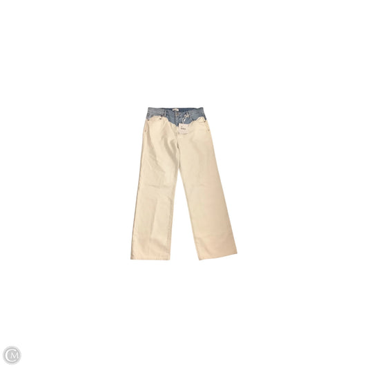 Jeans Straight By Pistola In Blue & White, Size: 10