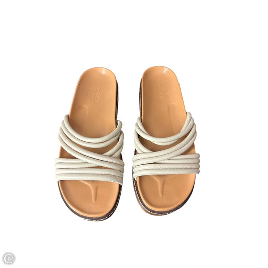 Sandals Flats By Madewell In Taupe, Size: 9
