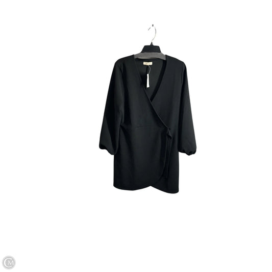Dress Casual Midi By Madewell In Black, Size: Xl