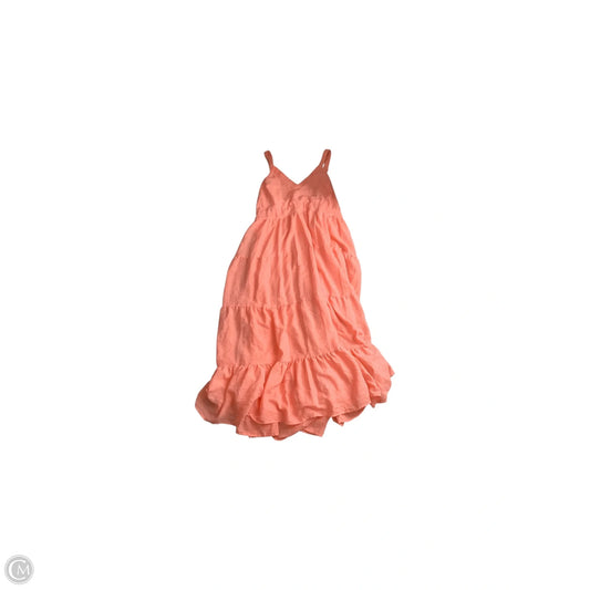 Dress Casual Maxi By Clothes Mentor In Coral, Size: 3x