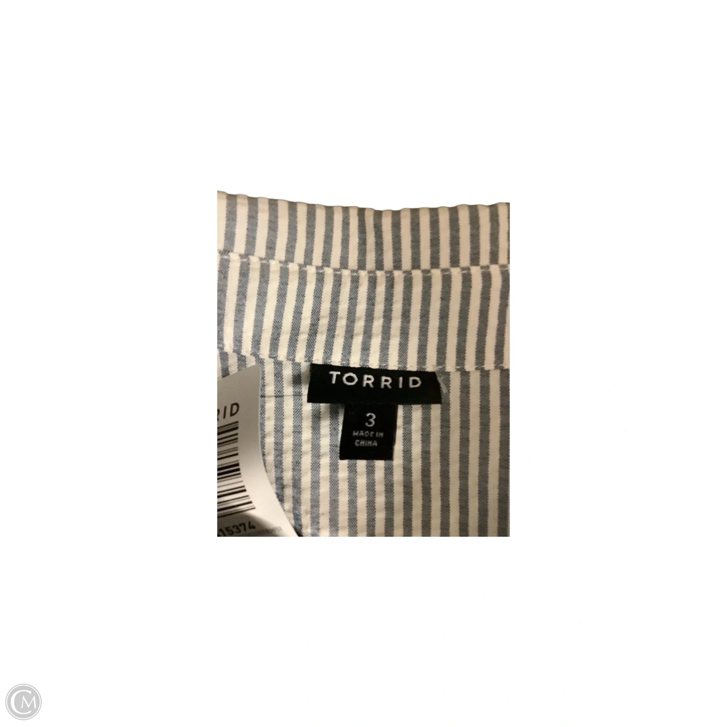 Dress Casual Midi By Torrid In Striped Pattern, Size: 3x