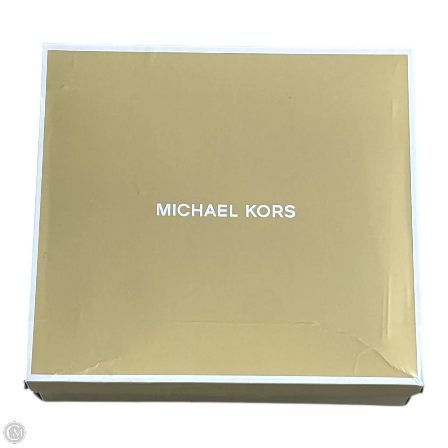 Boots Ankle Flats By Michael By Michael Kors In Black & Gold, Size: 11