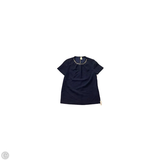 Top Short Sleeve Designer By Kate Spade In Navy, Size: 6